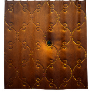 Pattern of genuine leather door upholsterydoor, go shower curtain