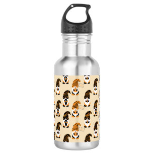 Pattern Of Gnomes, Halloween Gnomes Trick Or Treat 532 Ml Water Bottle