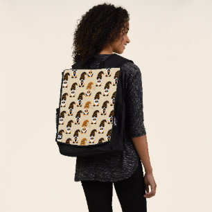 Pattern Of Gnomes, Halloween Gnomes Trick Or Treat Backpack