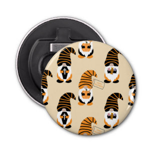 Pattern Of Gnomes, Halloween Gnomes Trick Or Treat Bottle Opener