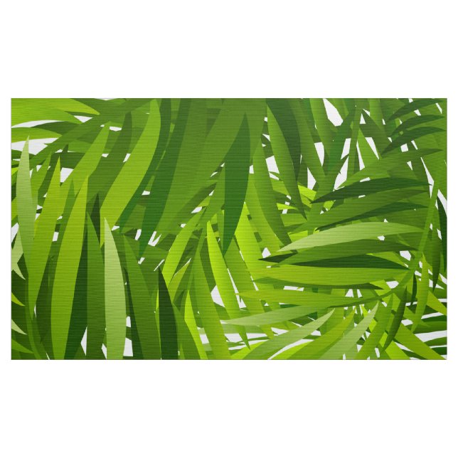Pattern of green leaves fabric (Yard)