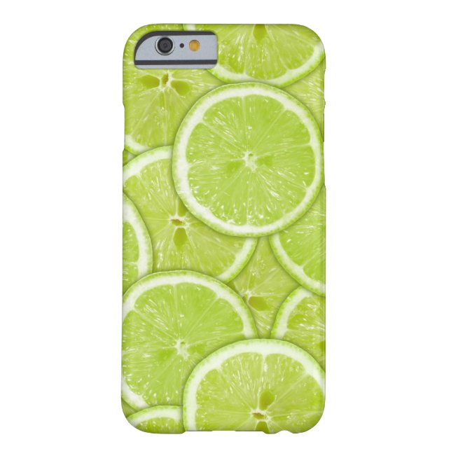 Pattern Of Green Lime Slices Case-Mate iPhone Case (Back)