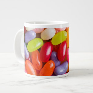 Pattern of jelly beans large coffee mug
