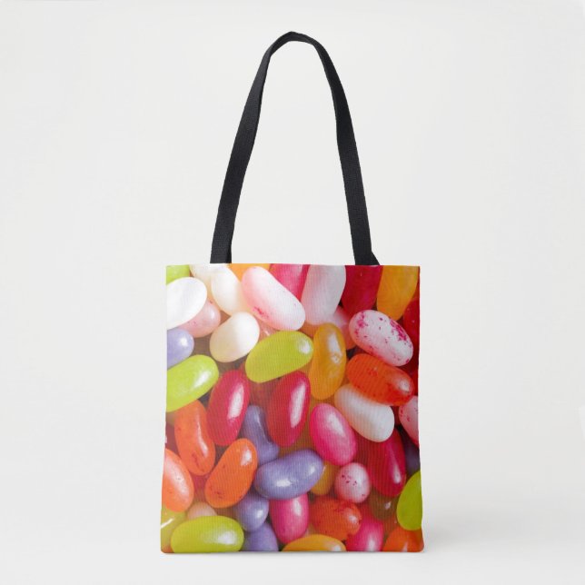 Pattern of jelly beans tote bag (Front)