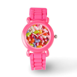 Pattern of jelly beans watch