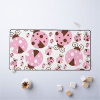 Pattern Of Ladybugs, Cute Ladybugs, Pink Ladybugs
