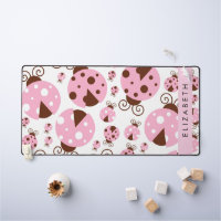 Pattern Of Ladybugs, Pink Ladybugs, Your Name