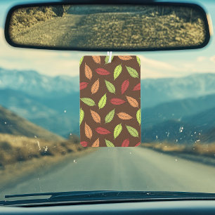Pattern Of Leaves, Colourful Leaves, Autumn Leaves Car Air Freshener