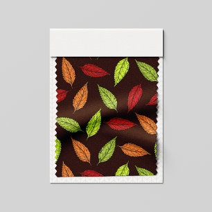 Pattern Of Leaves, Colourful Leaves, Autumn Leaves Fabric