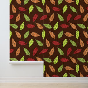 Pattern Of Leaves, Colourful Leaves, Autumn Leaves Wallpaper