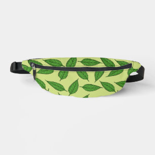 Pattern Of Leaves, Leaf Pattern, Spring Leaves Bum Bags