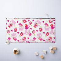 Pattern Of Owls, Cute Owls, Pink Owls, Hearts