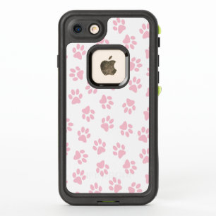 Pattern Of Paws, Dog Paws, Baby Pink Paws