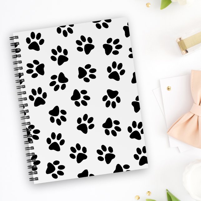 Pattern Of Paws, Dog Paws, Black Paws Planner (Creator Uploaded)