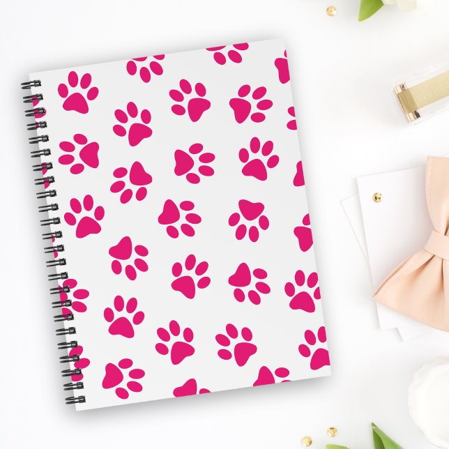 Pattern Of Paws, Dog Paws, Pink Paws Planner (Creator Uploaded)