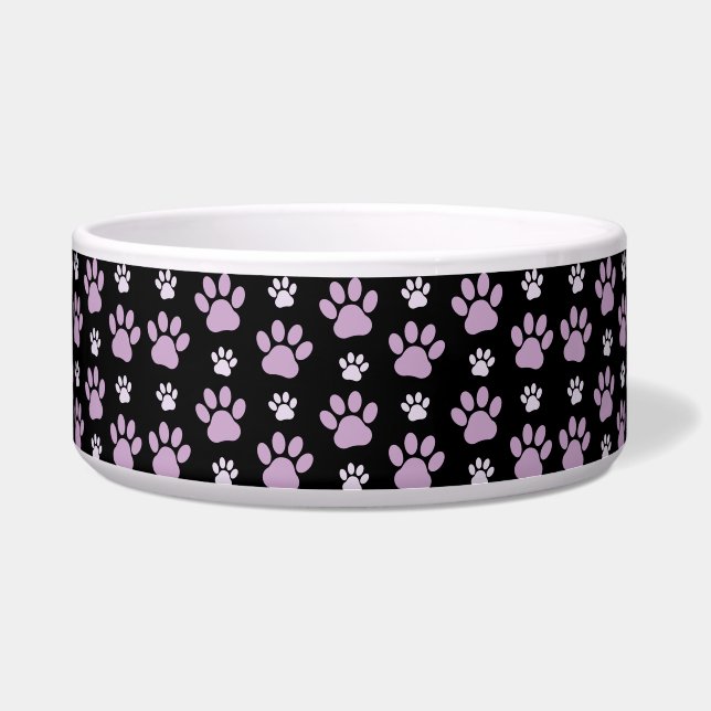 Pattern Of Paws, Lilac Paws, Dog Paws, Paw Prints (Front)