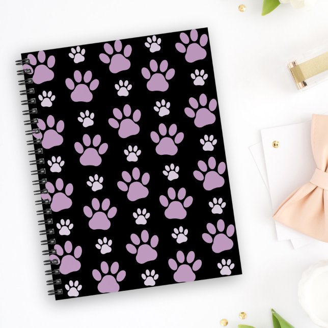 Pattern Of Paws, Lilac Paws, Dog Paws, Paw Prints Planner (Creator Uploaded)