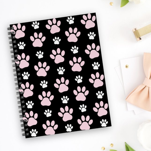 Pattern Of Paws, Pink Paws, Dog Paws, Animal Paws Planner (Creator Uploaded)