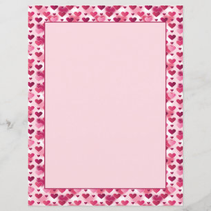 Pattern Of Pink Hearts