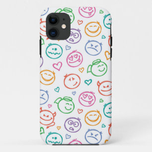 pattern of smiles Case-Mate iPhone case