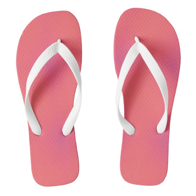 Pattern of Soft Pink & Purple Jandals (Footbed)