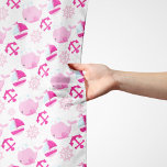 Pattern Of Whales, Cute Whales, Pink Whales Scarf<br><div class="desc">Cute,  fun and adorable pattern with pink whales,  sailing boats and anchors. Modern and trendy gift,  perfect for the whale lover in your life.</div>
