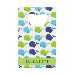 Pattern Of Whales, Cute Whales, Your Name