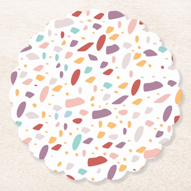pattern paper coaster (Front)