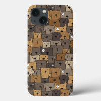 Pattern Pets Cute Dogs Lover  