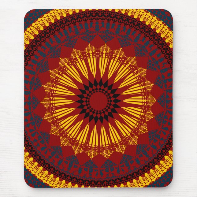 Pattern Print Mousepad (Front)