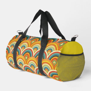 Pattern Rainbow Duffle Bag