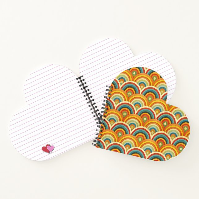 Pattern Rainbow Notebook (Inside)