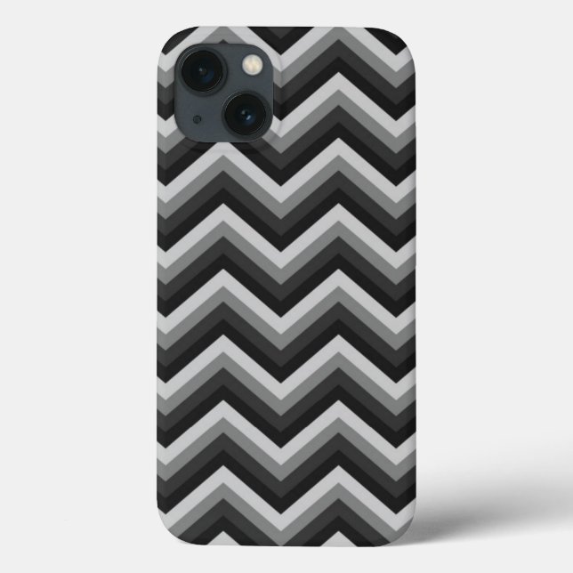 Pattern Retro Zig Zag Chevron Case-Mate iPhone Case (Back)