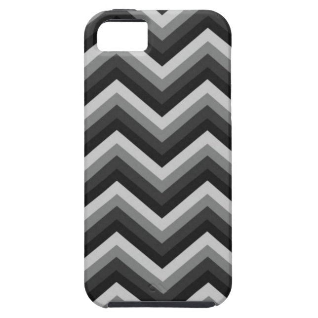 Pattern Retro Zig Zag Chevron Case-Mate iPhone Case (Back)