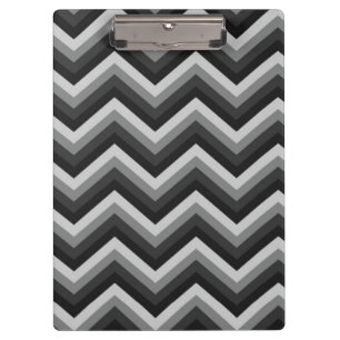 Pattern Retro Zig Zag Chevron Clipboard