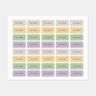 Pattern space ufo pale colour