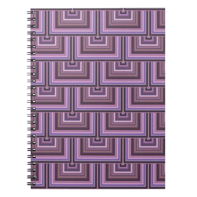 pattern spiral notebook (Front)