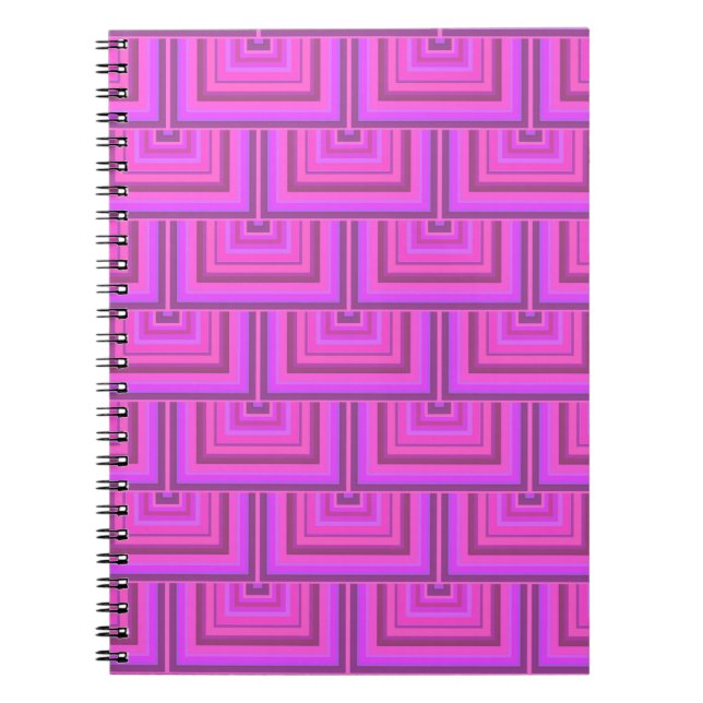 pattern spiral notebook (Front)