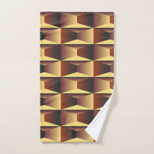 Pattern Stylish Fashion- Geometric Modern Elegant Hand Towel