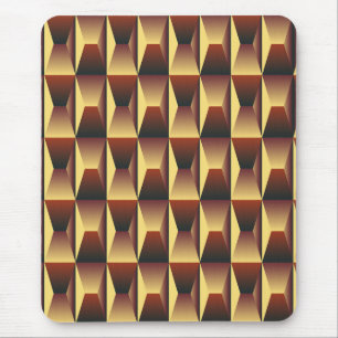 Pattern Stylish Fashion- Geometric Modern Elegant Mouse Pad