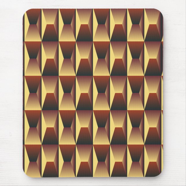 Pattern Stylish Fashion- Geometric Modern Elegant  Mouse Pad (Front)
