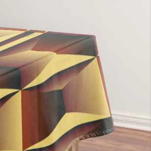 Pattern Stylish Fashion- Geometric Modern Elegant Tablecloth