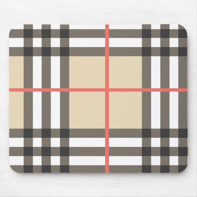 Pattern Stylish Scottish Geometric Fashion        Mouse Pad (Front)