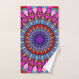 Pattern Summer Fashion Colourful Vintage Trendy Hand Towel