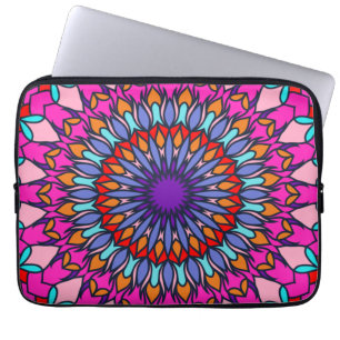 Pattern Summer Fashion Colourful Vintage Trendy Laptop Sleeve