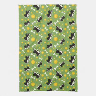pattern tea towel