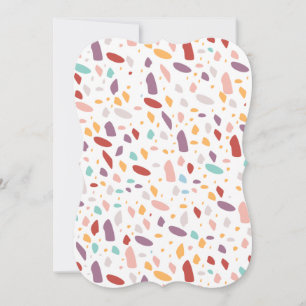 pattern thank you card