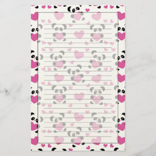 Pattern to the Day of Love Stationery