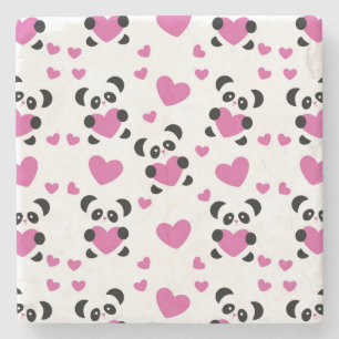Pattern to the Day of Love Stone Coaster