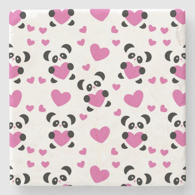 Pattern to the Day of Love Stone Coaster (Front)